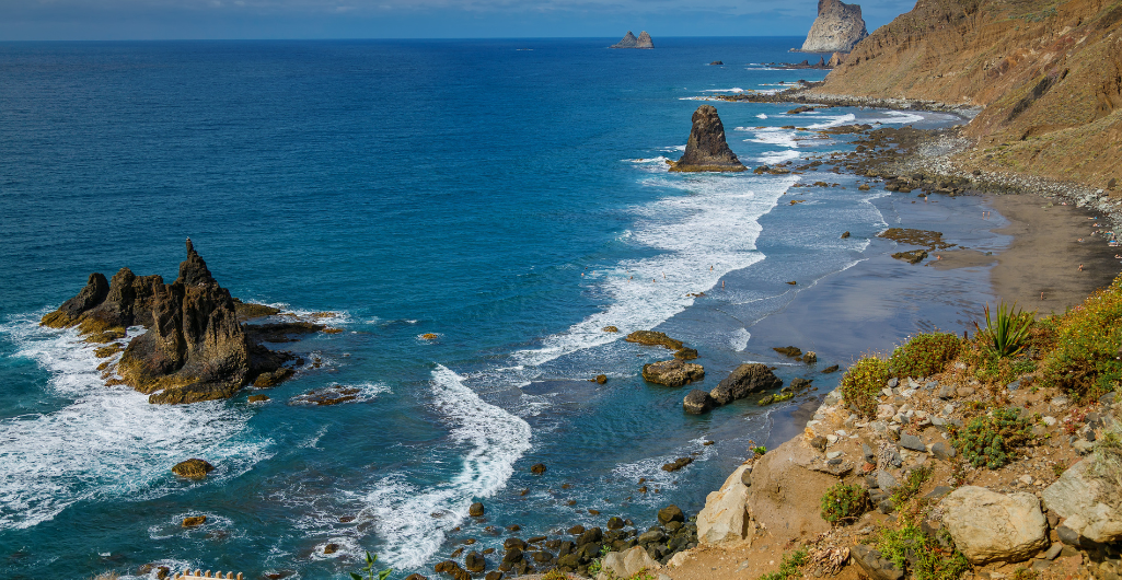 Costa di Tenerife durante un’escursione sull’isola